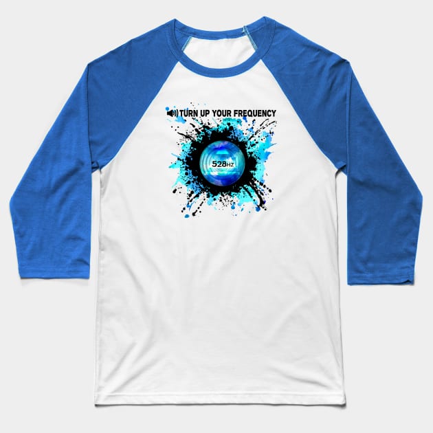 TURN UP YOUR FREQUENCY Baseball T-Shirt by Tripnotic